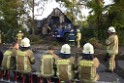 Grossfeuer Einfamilienhaus Siegburg Muehlengrabenstr P0929